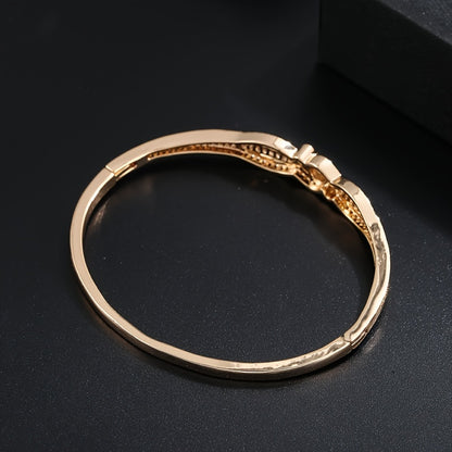 Elegant Golden-Tone Bracelet