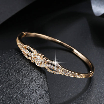 Elegant Golden-Tone Bracelet