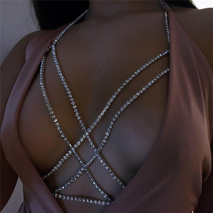 Cross Chest Chain