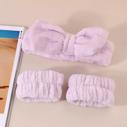 Wash Face Headbands Set