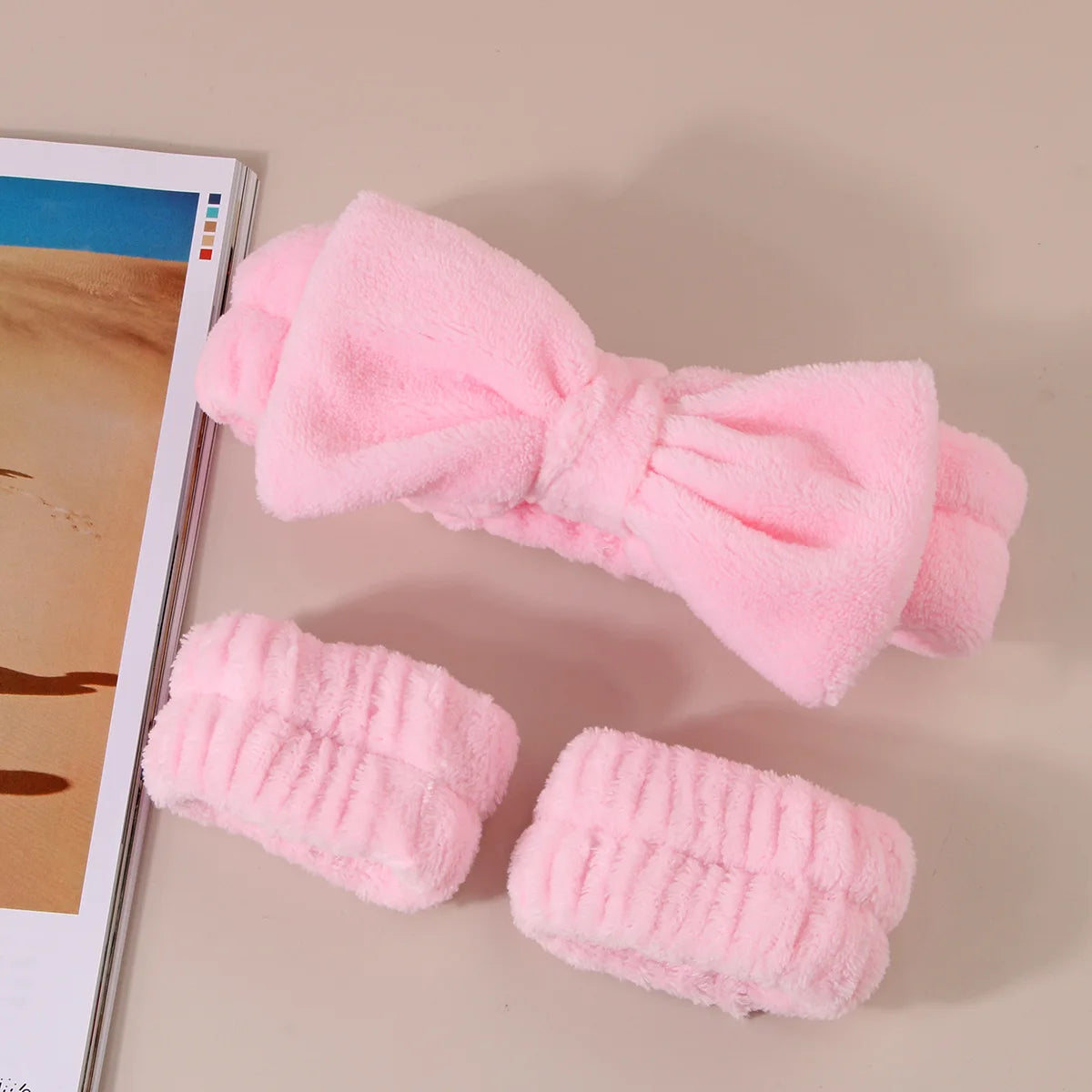 Wash Face Headbands Set