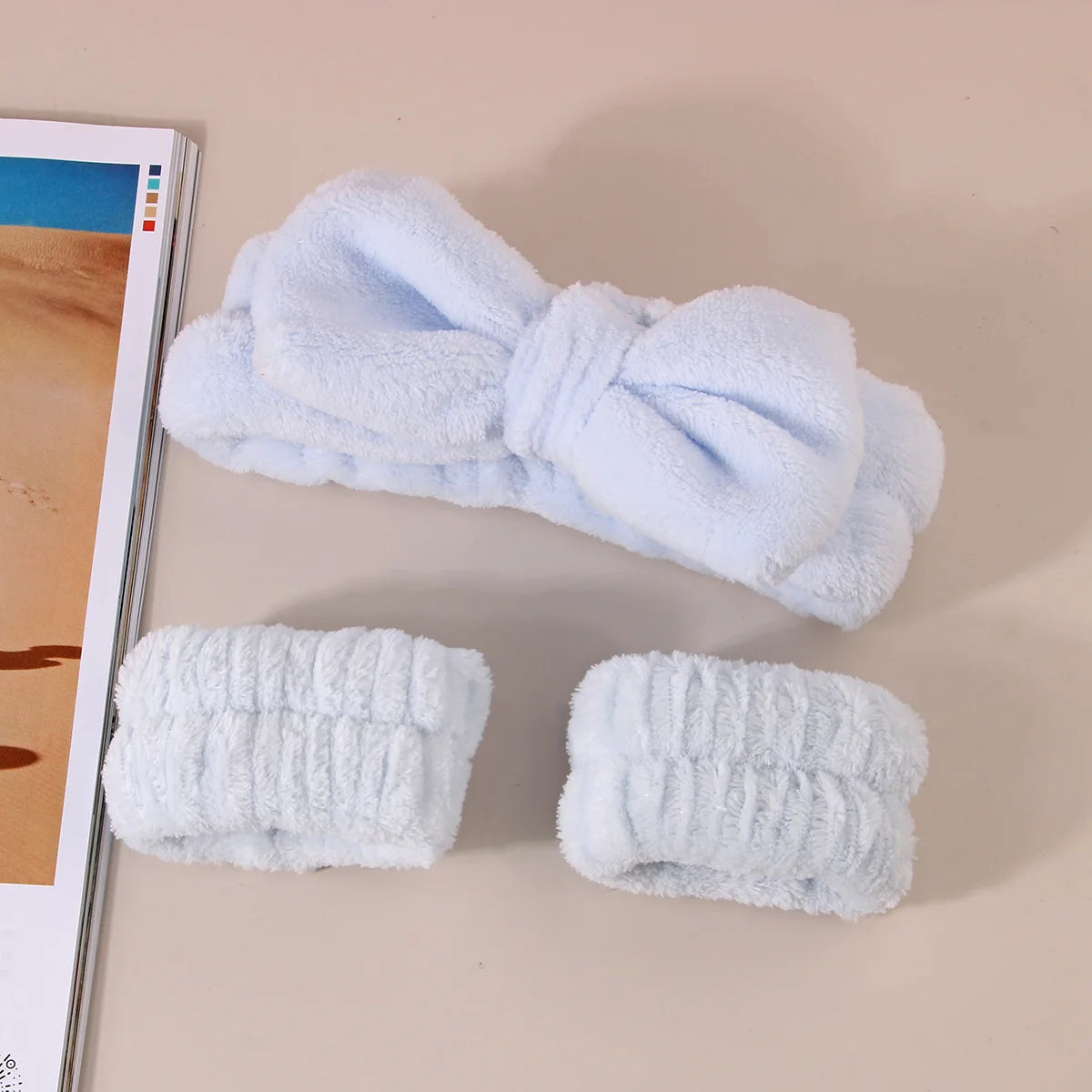 Wash Face Headbands Set