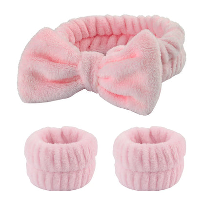 Wash Face Headbands Set