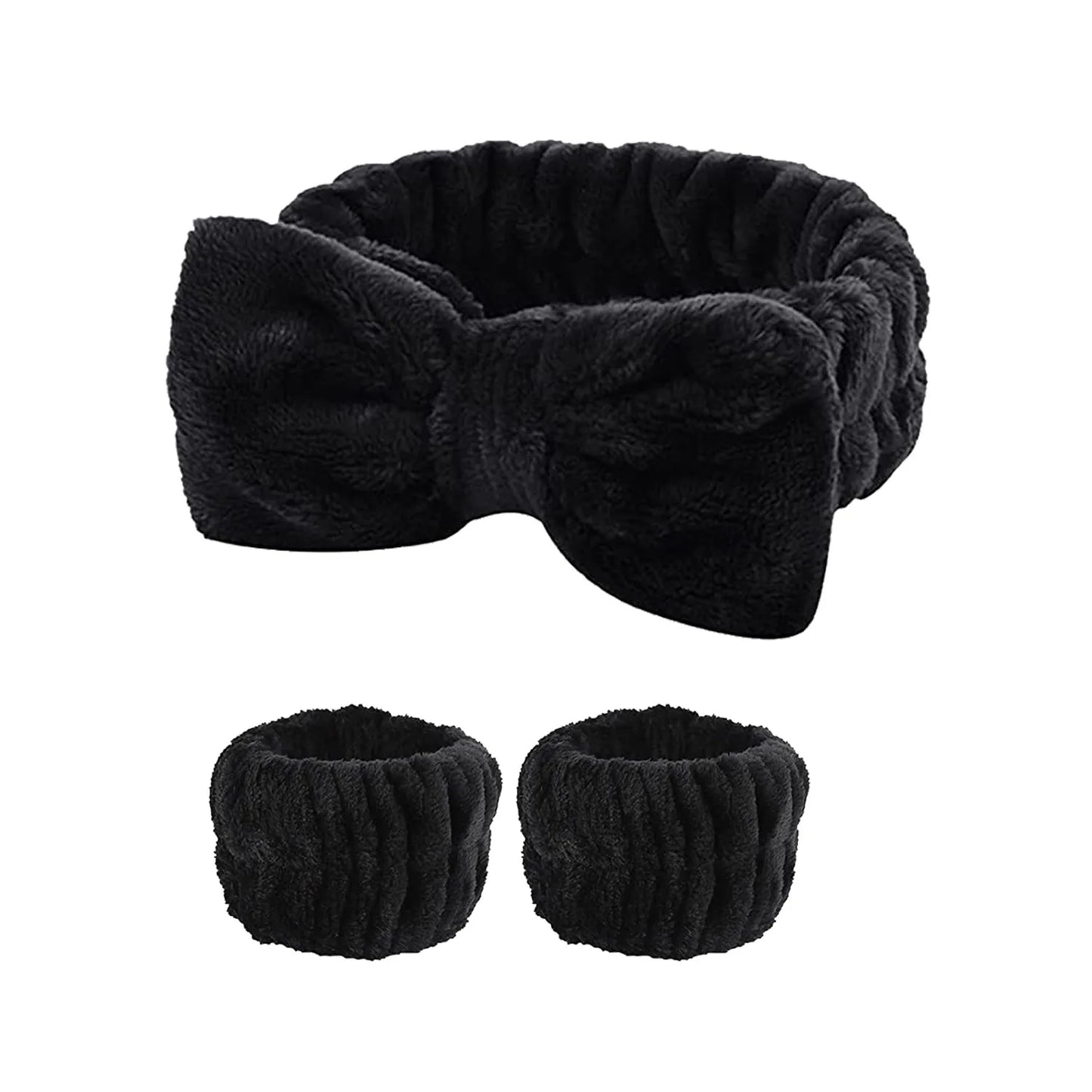 Wash Face Headbands Set