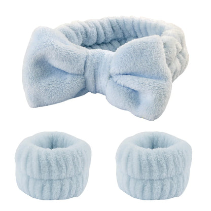Wash Face Headbands Set