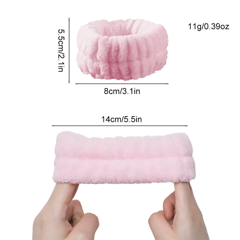 Wash Face Headbands Set