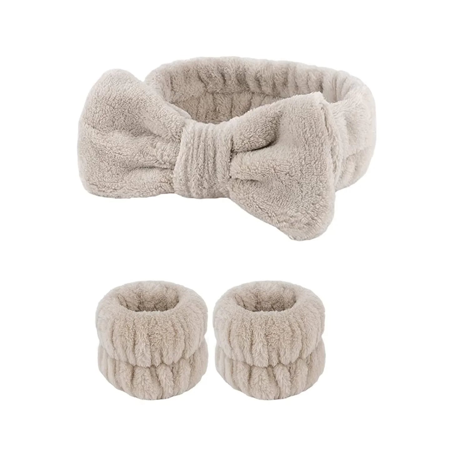 Wash Face Headbands Set