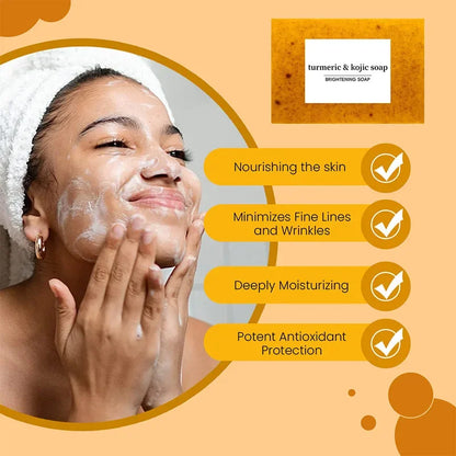 Turmeric Lemon Kojic Acid Soap