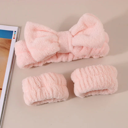 Wash Face Headbands Set