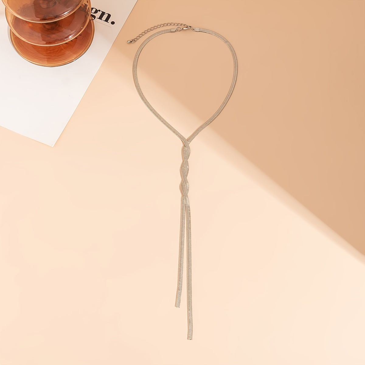 Flat Snake Chain Necklace