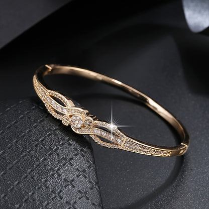 Elegant Golden-Tone Bracelet