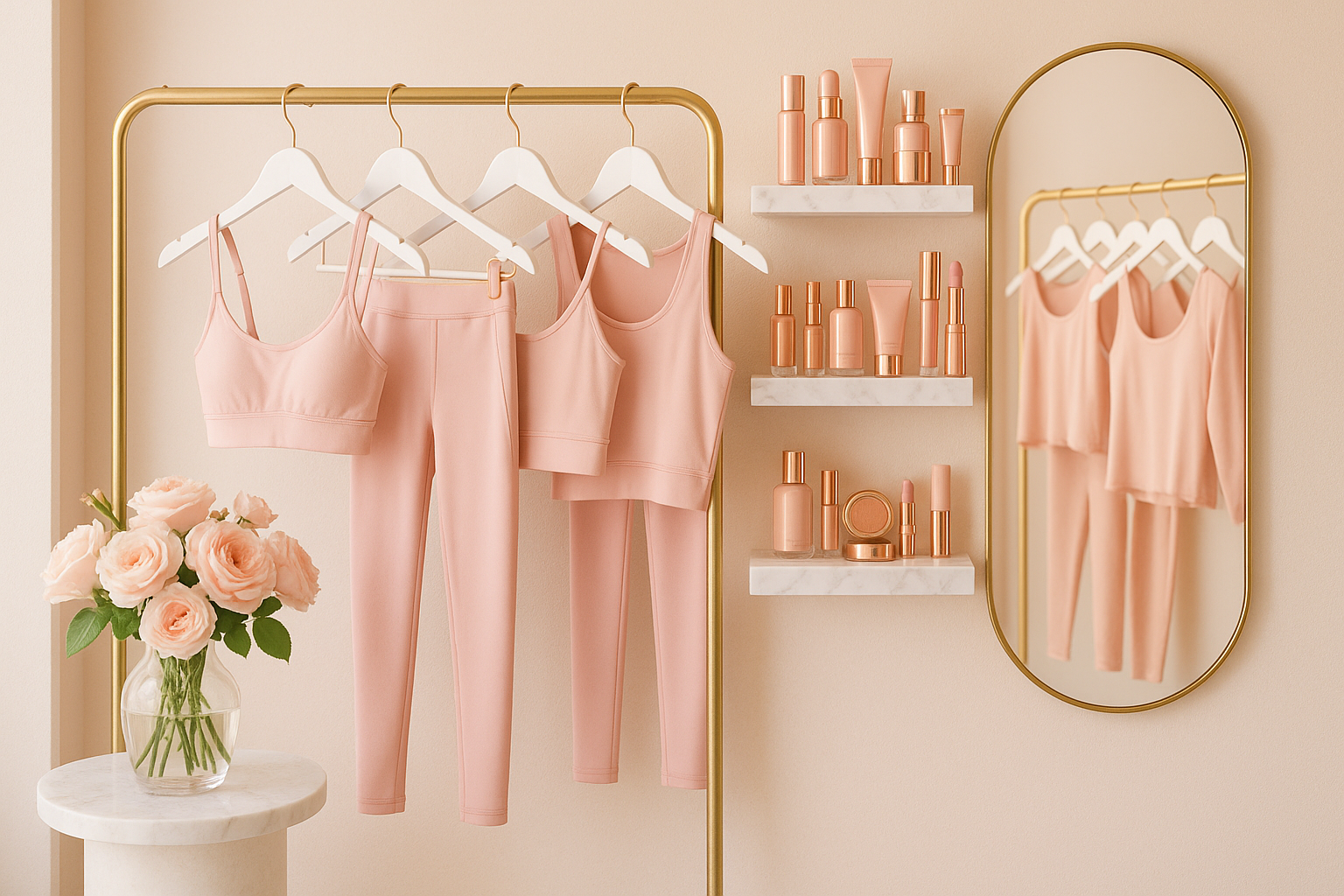 Women’s boutique, girly image, fitness, fashion,beauty